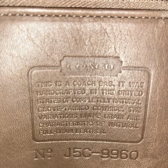 Vintage Coach Leather Backpack - Picture 8 of 9